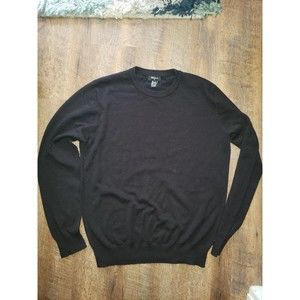Rue21 Mens Solid Black Sweater Sz L